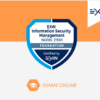 Exame Information Security Managament ISO/IEC 27001 Foundation 2022 - ISFS (1 Ano de Acesso)